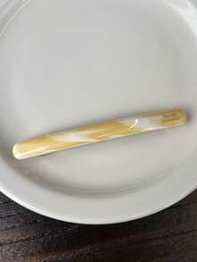 1个法式简约优雅基础款发夹，多功能发饰，适合日常佩戴和度假，精美礼品，发夹，发爪，发卡，发夹，发卡，发卡，发饰，头部饰品，女士发饰 - 彩色 - 查看 14