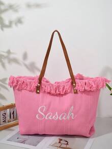 Borsa in tela personalizzata per addio al nubilato - Regalo personalizzato per la sposa e le damigelle - Borsa in tessuto personalizzata per l'addio al nubilato, borsa regalo personalizzata per la sposa, borsa per il festa delle damigelle, borsa per il club delle single e borsa personalizzata per il weekend di matrimonio