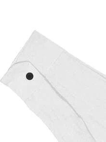 1 pieza Camisa de botones de lino transpirable para hombres, estilo casual elegante adecuado para uso diario, viajes a la playa, cafeterías al aire libre, excursiones de fin de semana y días laborales casuales, otoño