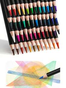 1pc 72/48/36 Colors Oil-Based/Water-Soluble Colored Pencils Set, Art Supplies For Painting, Sketching, Coloring