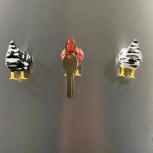 1/2/3PCS Cute Chicken Butt Refrigerator Magnet, Refrigerator Magnet Stickers, Interesting Decorative Creative Art Design, Strong Magnet, Suitable For Kitchen, Office, Whiteboard, Storage Cabinet, Refrigerator, Personalized Refrigerator Magnet, Kitchen Decoration, Home Decoration, School Dormitory, New Year's Day, Resurrection Day, Birthday, Valentine's Day Gift, Best Gift For Family And Friends (The Stripes On The Product Are Random)