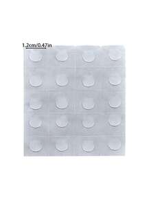 100pcs/Pack Transparent Round Glue Point Stickers For Balloon Party Decoration,Christmas - White - View 6