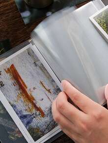 1pc High Quality PPA A5 Pocket Photo Album, Minimalist Large Capacity Waterproof Scrapbook