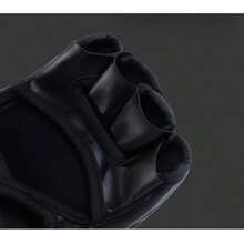 1 Pair Half Finger Boxing Gloves, Training Gear, Halloween Gift - Multicolor - View 8