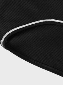 5 st. Tween flickors casual andningsbara mjukblandade enkla triangeltrosor, bekväma sportunderkläder för studenter och tonåringar