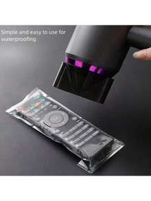 20 Stücke Wärmeschrumpffolie Schuhüberzüge, transparente Schrumpfbeutel für Schuhe, Fernbedienungsschutzbeutel