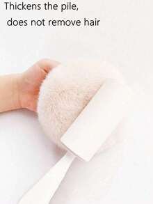 1 件儿童可爱小猫耳套 - 温暖厚毛绒冬季耳套 - 可折叠舒适设计可爱小猫成人耳套冬季保暖内衬可折叠仿兔毛加厚学生耳套保暖耳套