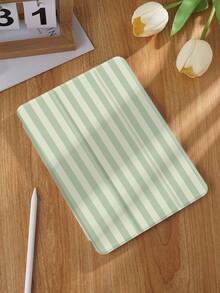 Minimalist Line Pattern Tablet Protective Case, Compatible With IPad 9.7/10.2/10.5/10.9/12.9/Pro 11 (10th Gen), Galaxy Tab S6 Lite 10.4 Inch, Kindle Paperwhite (12th Gen, 2024 Release), Kindle (11th Gen, 2022 Release), Kobo Clara Colour, Soft Shock-Proof, Smart Stand/Auto Wake/Sleep Function