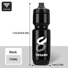 TOSUOD Fahrrad Trinkflasche, Rennrad/Mountainbike Sport Outdoor Quetschflasche, Großer Fassungsraum