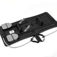 Tabla deslizante plegable multifuncional de Pilates, set de moldeado de Pilates 5 en 1, placa deslizante, máquina deslizante, rodillo para músculos abdominales, para ejercicios de núcleo, fitness, uso doméstico, gimnasio, yoga