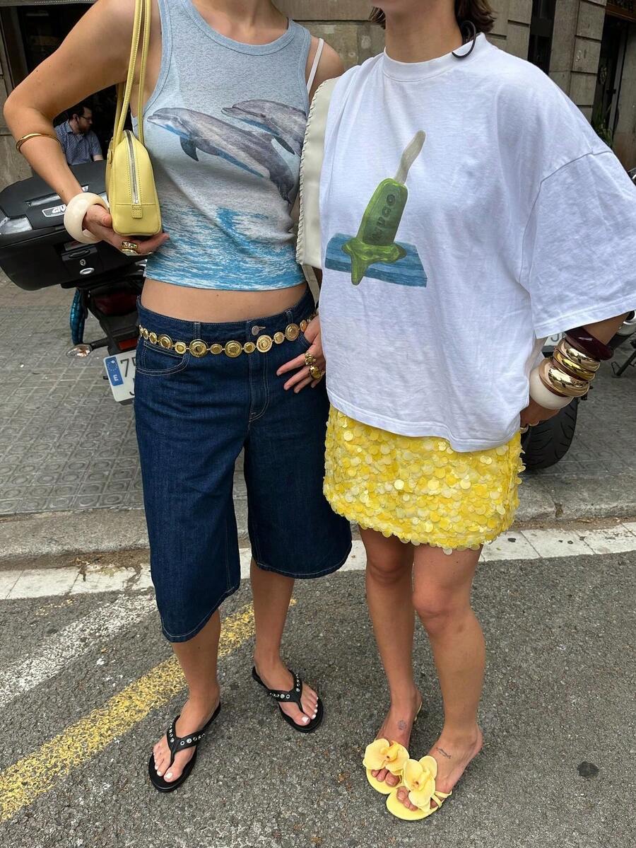 New Arrival & Hot-Selling Summer Short-Sleeve T-Shirt With Unique Printed Patterns, Perfect For Casual Outfits, Friends Gatherings And Weekend Vibes - ARGTG0188 - View 1