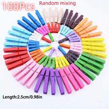 10/30/50/80/100/150/200Pcs Mini Clothes Peg, Small Wooden Clothes Peg, Clothes Peg For Drying Clothes, Clothes Peg For DIY Photo Craft Projects