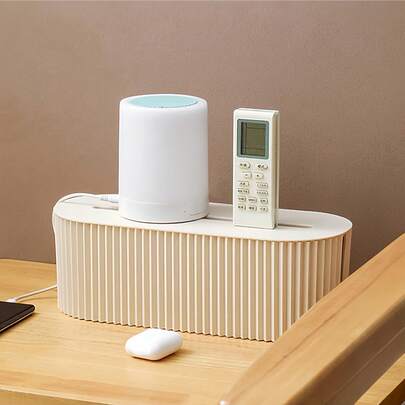 Cable Management Box - Portable Cord Management Box, Versatile Cord Concealer Organizer | Compact Wire Storage Case Power Strip Boxes, Flexible Cable Management Extension Box For Home And Office