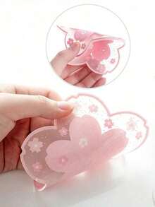 1/2/4pcs Cherry Blossom Silicone Cup Coaster PVC Dining Table Heat Insulation Pad Bowl Pad - Nhiều màu - Xem 6