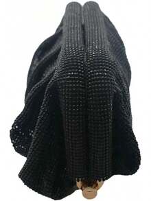 Bling Rhinestone Purse Bags Dumpling Clutch Purses For Women Formal Wedding Prom Evening Handbags-2025 - 彩虹1 - 查看 5