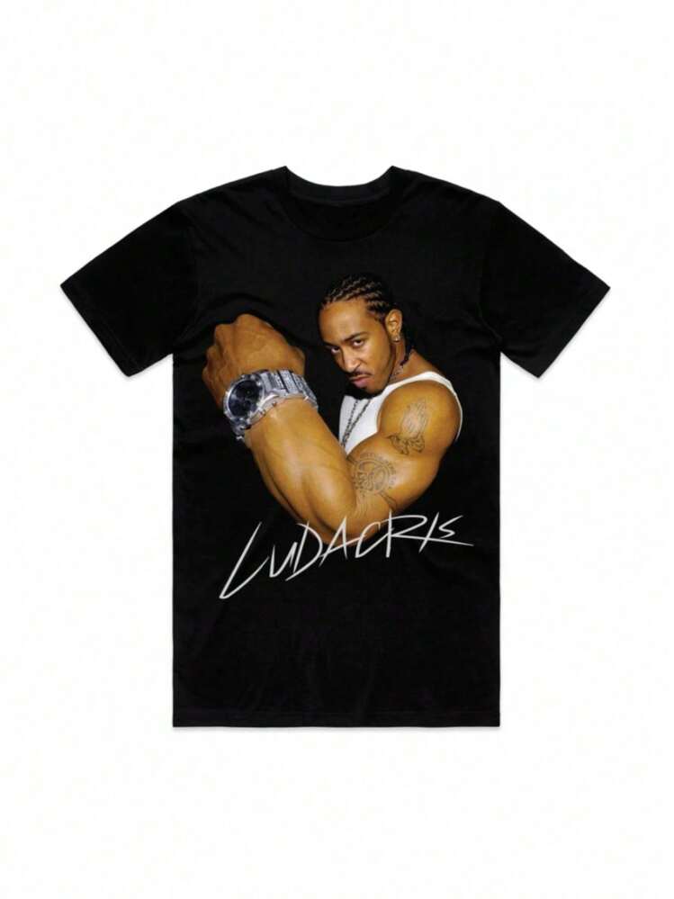 Vintage Face To Face Graphic T-Shirt - Heavyweight 100% Cotton Slim Fit Unisex Tee, Bohemian Style Round Neck, All Sizes Available, Hand Wash Only, Black Casual Shirt For Men & Women, T-Shirt Stylish, Breathable Clothing, Signature Style Tee, Durable Fabric - 黑色 - 查看 1