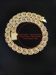 1 chiếc vòng cổ Hip Hop Unisex, vòng cổ phong cách Punk Retro cổ điển, thích hợp cho tiệc tùng hoặc đeo hàng ngày, quà tặng cho ngày lễ tình nhân - Bạc - Xem 10