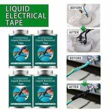 Taśma elektryczna w płynie, wodoodporna, izolacyjna taśma naprawcza, nowa guma naprawcza, klej do kabli elektrycznych, pasta izolacyjna, uszczelniacz