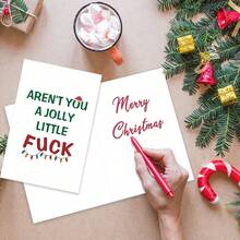 1PC, Funny Christmas Card For Him Her, Sweet Christmas Card For Husband Wife, Thankful Xmas Card & Gifts For Friends Family, To The One That Puts Up With All My Meltdowns - one-size - View 7