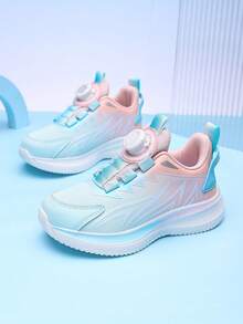 Calçados infantis, calçados esportivos infantis para meninos e meninas, calçados esportivos casuais de malha respirável, calçados infantis com amortecimento macio e protetor de alta qualidade