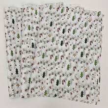 5/10/20 Pieces Of Christmas Light Pattern Thin Paper, Color (White), Christmas Tree, Candy, Stars -19.69 Inches * 13.78 Inches, Handmade Packaging Paper, Easy To Protect Items, Gift Box Filling, Party Decoration - Christmas Style Design, Durable Packaging, Holiday Packaging, Holiday Decoration, Party Packaging, Wedding Packaging, Gift Packaging, Essential Packaging Paper, Halloween, Christmas, Carnival