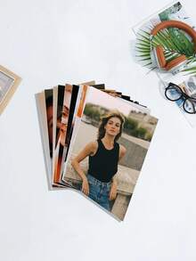 5 piezas/10 piezas/15 piezas Impresiones de fotos personalizadas, sube tu imagen para personalizar, impresión de fotos, tarjetas de fotos de boda, impresiones de fotos conmemorativas, pequeños regalos, tarjetas de anuncio de boda, regalos del Día de San Valentín, Día de la Madre, cumpleaños, Día del Niño, ceremonia de graduación, boda, Día del Padre, celebración de inauguración de la casa, escuela - Multicolor - Ver 2