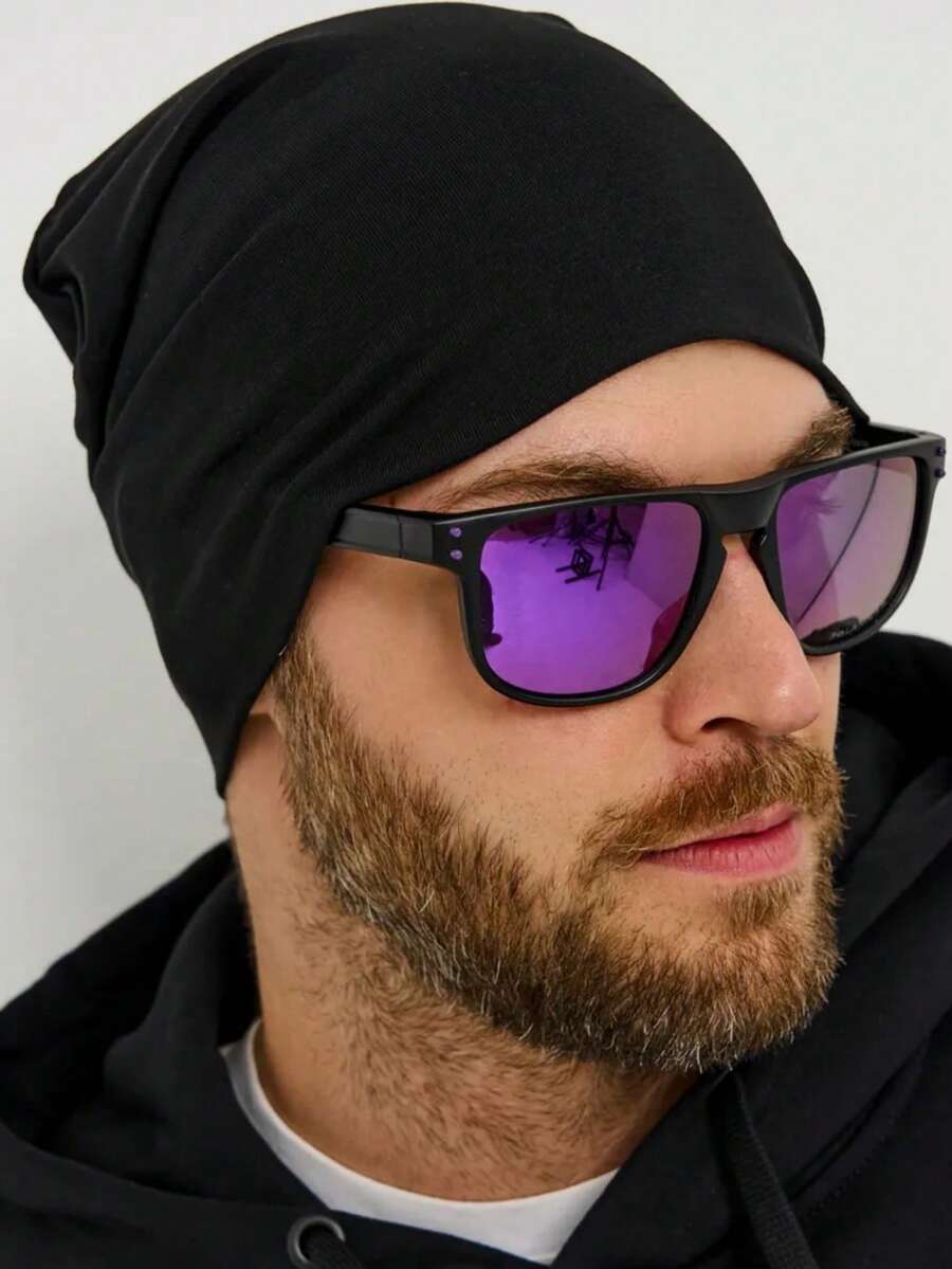 1/2/4pcs Cotton Casual Elastic Skull Cap Beanie, Unisex Loose Lightweight Brimless Hat