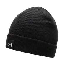 Under Armour 男士休闲帽 UA Halftime 浅口帽 日常户外旅行运动帽 1379990-001 - 黑色 - 查看 5