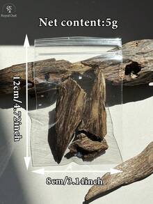 5g, Auténtico Agar Natural, Agar de Alta Calidad, Agar con Fuga de Insectos, Aroma Rico, Calmante e Inductor del Sueño, Aromaterapia de Larga Duración, Purifica el Aire, Tranquiliza la Mente, Adecuado para Regalos, Amigos, Interiores, Elaboración de Té, Fiestas, Yoga, Meditación