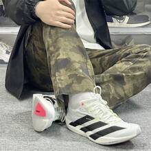 阿迪达斯男士跑步鞋 2026 新款 ADIZERO ADIOS 9 稳定缓震竞赛马拉松跑鞋 IF9419 - 白色 - 查看 6