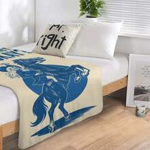 Megan Music Flannel Throw Blanket – Soft, Lightweight, All-Season Decorative Blanket For Couch Or Sofa With Vintage Pop Art Design, Machine Washable - Nhiều màu - Xem 7