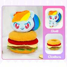 Hasbro 1 buah Figur Blind Box Plush Seri Sweeter With Friends, Koleksi Figur Lucu & Dekorasi Ruangan, Hadiah Kejutan Ulang Tahun Liburan untuk Anak-anak dan Kolektor, Gaya Acak - Lebih Manis Bersama Teman - View 11