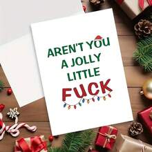 1PC, Funny Christmas Card For Him Her, Sweet Christmas Card For Husband Wife, Thankful Xmas Card & Gifts For Friends Family, To The One That Puts Up With All My Meltdowns - one-size - View 3