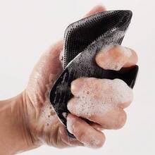 1 Stück weiches Silikon Peeling-Bürste, Rücken-Bürste, Körper-Reinigungsbürste, Dusch-Sanftmassage-Bürste, Badbedarf