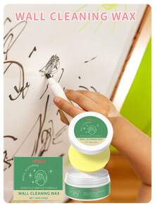 jakehoe 2026 Pâte de nettoyage murale 100g, élimine facilement les taches, convient pour la rénovation et le nettoyage de la maison, essentiel pour le salon, la cuisine et la chambre, pâte de nettoyage détachante (livraison aléatoire des anciennes et nouvelles versions), pâte de nettoyage essentielle pour le carnaval, Halloween, Noël, réparation des murs