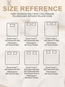 Juego de funda nórdica de 2/3 piezas, ropa de cama sólida, juego de ropa de cama sólida, ropa de cama suave y amigable con la piel, juego de funda nórdica suave y antipelusas, decoración minimalista de la habitación, funda de edredón y funda de almohada con estilo simple, no incluye el relleno del edredón, se adapta a camas individuales, dobles, king y queen de todas las tallas, adecuado para todas las estaciones, decoración de otoño, decoración de la habitación, vuelta al colegio, suministros escolares