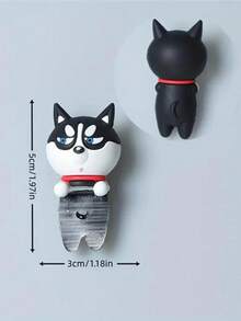 1pc Motorcycle Decoration Ornament License Plate Decoration Motorcycle Car Cute Animal Ornament Motorcycle Accessories - Multicolor - View 5