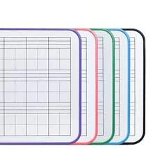 22.5*30cm One Side Of The Field Grid One Side Of The Blank Writing Board Special Double-Sided Drawing Board Home Desktop Erasable Small Whiteboard