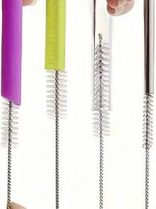 10pcs Efficient Cleaning Straw Brush,Reusable Kitchen Tools