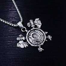 قلادة صليب من الفولاذ المقاوم للصدأ بسلسلة حديدية هيب هوب لا تبهت، قلادة للرجال والنساء، إكسسوارات شخصية، هدايا للأعياد مثل عيد الميلاد وعيد الهالوين، هدايا للأحباء والصديقات والآباء والأصدقاء الذكور