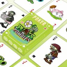 54 张植物大战僵尸主题扑克牌 - 有趣且富有创意的扑克牌套装，适合游戏派对、万圣节、圣诞节、感恩节聚会的休闲娱乐扑克牌 - 彩色 - 查看 1