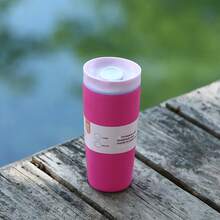 1 caneca de viagem com isolamento a vácuo de aço inoxidável de 12 oz/20 oz, xícara de café portátil adequada para carro, escritório, casa, acampamento, recipiente moderno para bebidas, recipiente doméstico durável, material, companheiro de viagem ao ar livre/presente de Natal