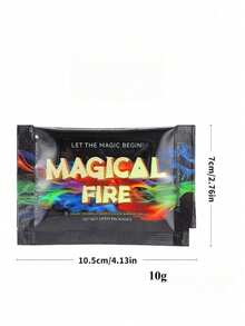 Flame Changing Bag, Suitable For Fire Pit, Magic Flame Changing Set, Suitable For Camping, Campfire, Fire Pit And Outdoor Fireplace, Campfire Accessories That Create Surprise And Atmosphere, Magical Colorful Flame Bag - Multicolor - View 11