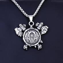 قلادة صليب من الفولاذ المقاوم للصدأ بسلسلة حديدية هيب هوب لا تبهت، قلادة للرجال والنساء، إكسسوارات شخصية، هدايا للأعياد مثل عيد الميلاد وعيد الهالوين، هدايا للأحباء والصديقات والآباء والأصدقاء الذكور