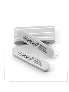 10 件装可水洗迷你海绵指甲锉，100/180 粒度 - 灰色 - 查看 7