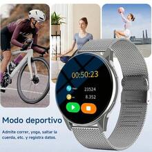 2026 New 1.28-Inch HD Screen Women's Smartwatch, Multi-Function Smartwatch With AI Voice Assistant/Notification Reminders/Wireless Calling, Fitness Tracker With Weather Forecast/Sports Management, Fashion Design - Multicolor - View 2