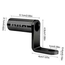 1 szt. Aluminiowy adapter do lusterka motocyklowego, uchwyt na telefon, wielofunkcyjny stojak rozszerzający