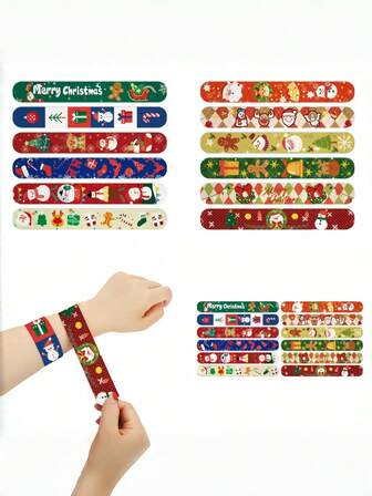 圣诞拍手镯——适合学龄前儿童和小学生的创意小礼物、节日装饰玩具