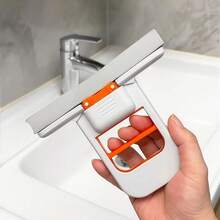 1 Stück Multi-Funktions Mini Wischmopp - Ausziehbar, Nass- und Trockeneinsatz, kompaktes Design, robuster Kunststoff, geeignet für Küche, Wohnzimmer, Badezimmer, Autoglas - ideal für Haushaltsreinigung, Küchenreinigungswerkzeug