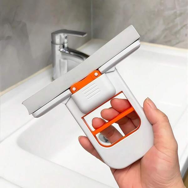 1 Stück Multi-Funktions Mini Wischmopp - Ausziehbar, Nass- und Trockeneinsatz, kompaktes Design, robuster Kunststoff, geeignet für Küche, Wohnzimmer, Badezimmer, Autoglas - ideal für Haushaltsreinigung, Küchenreinigungswerkzeug